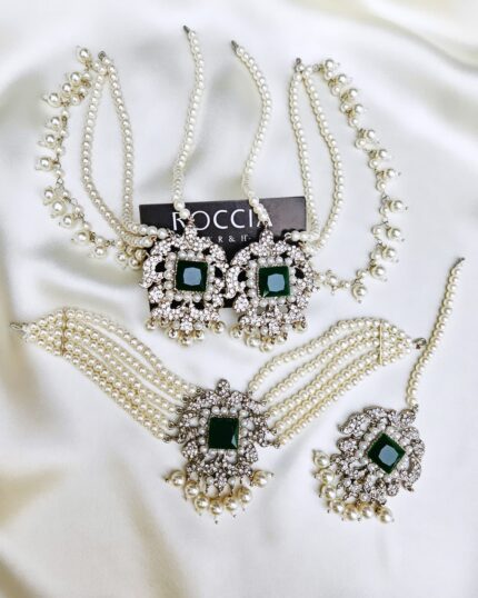 Silver Sahara Earrings Set-021